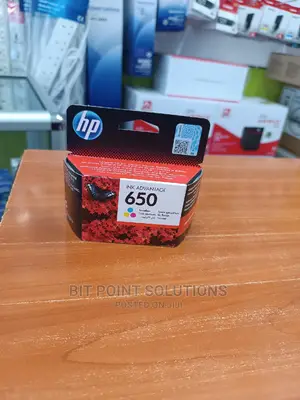 Hp 650 Cartridges Colour