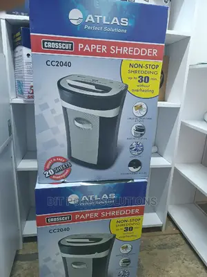 Atlas 20 Sheets Shredder Cc2040 Cross-Cut // 20 Sheets Cross