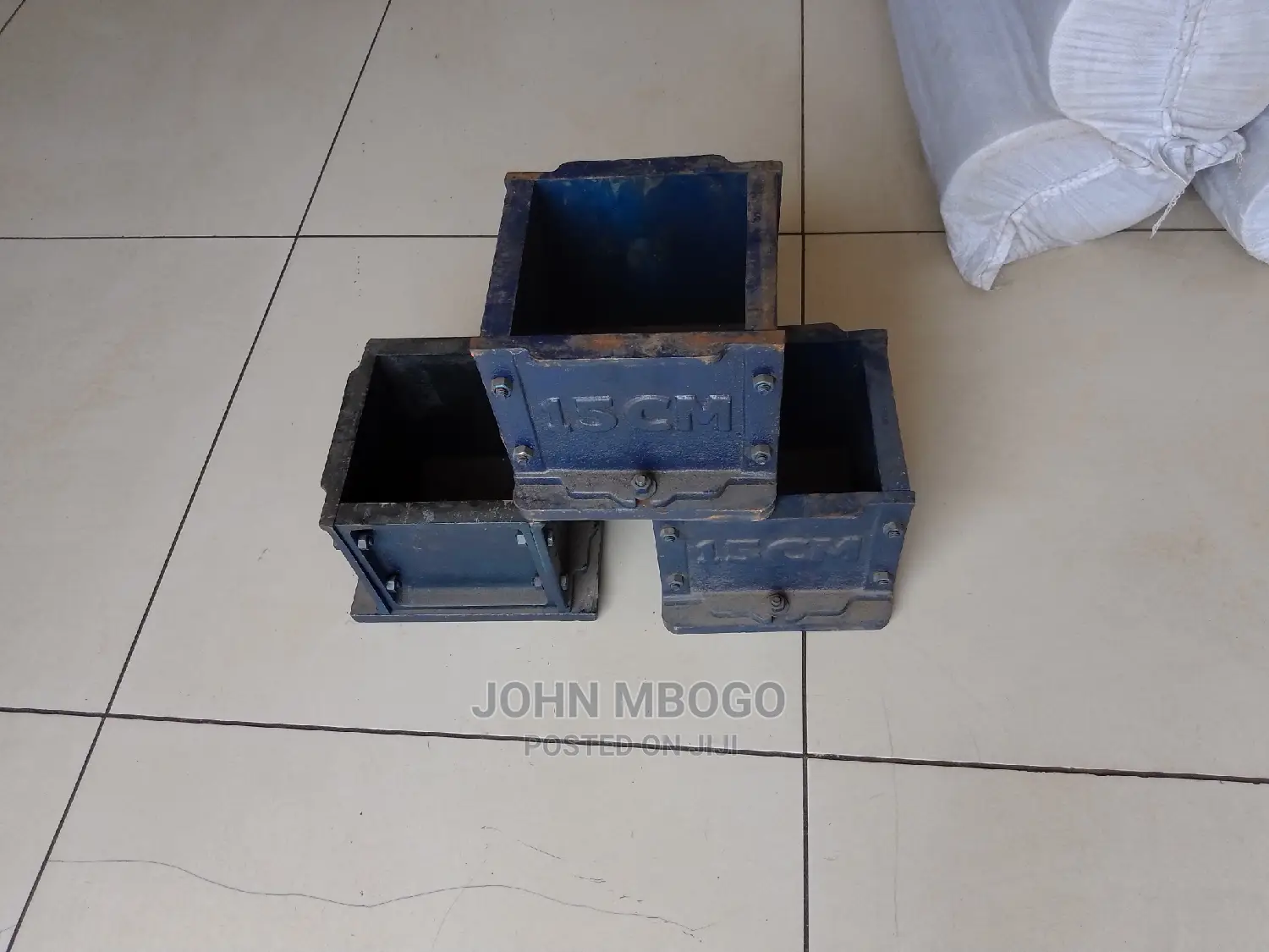 Concrete Test Mould Cubes.