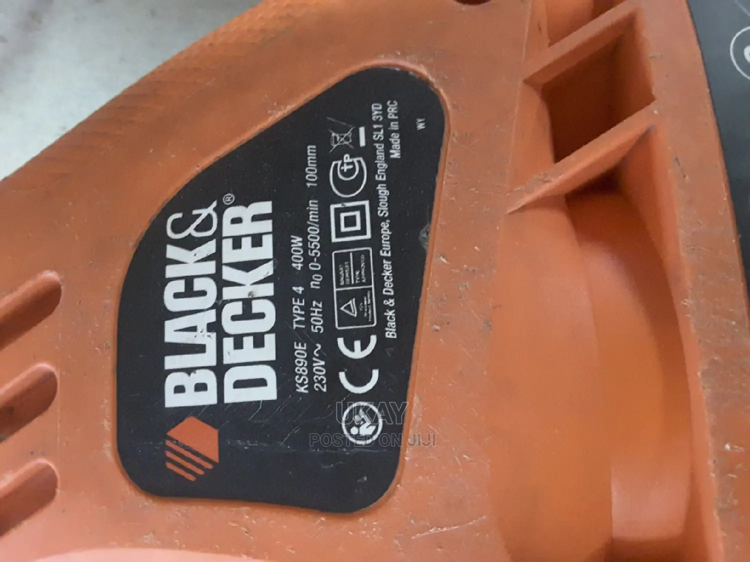 Ex-Uk Black and Decker Jigsaw