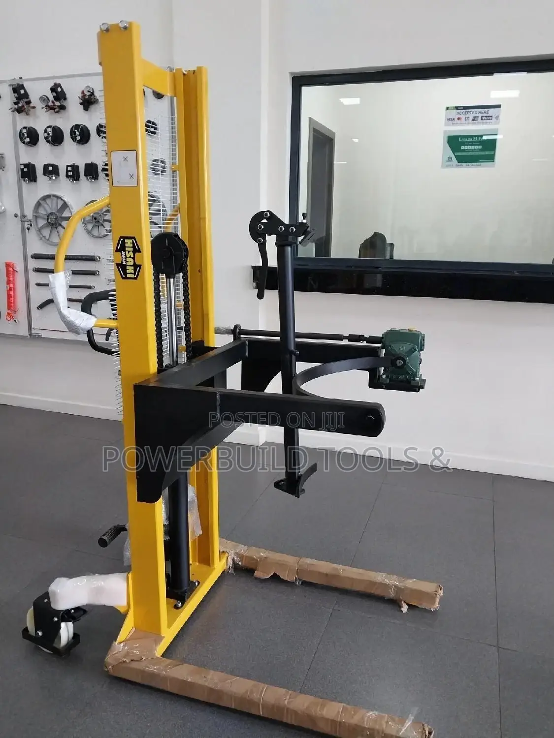 Hand Manual Drum Stacker