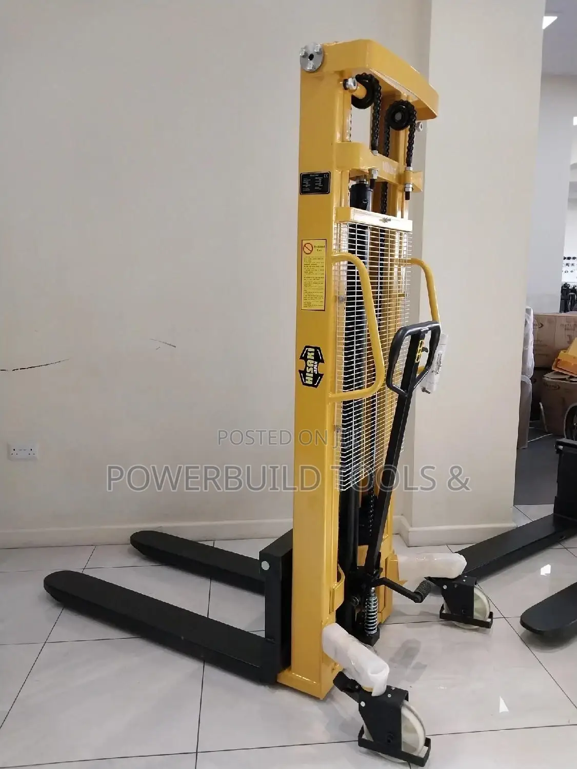 1.5tonne Manual Hydraulic Stacker
