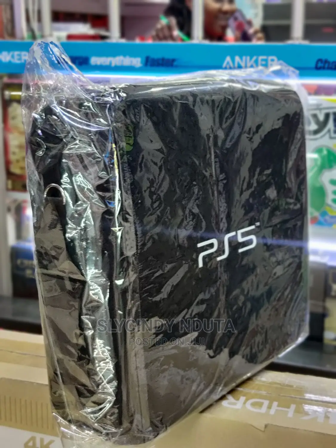 Black Travelling Ps5 Bag