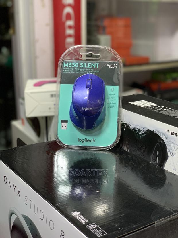Logitech M330 Silent Mouse (Blue) - thumbnail 2