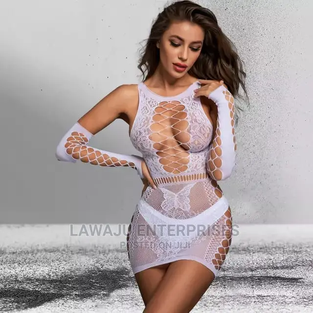 Sexy Butterfly Fishnet Lingerie Set