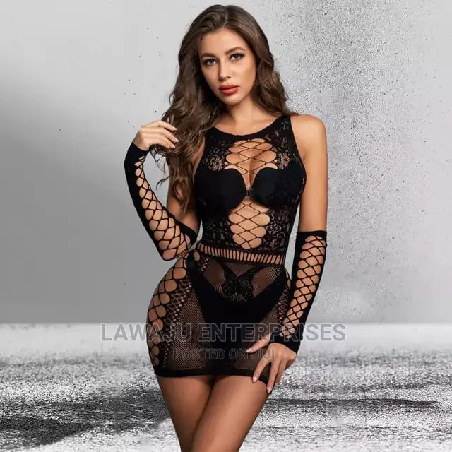 Sexy Butterfly Fishnet Lingerie Set