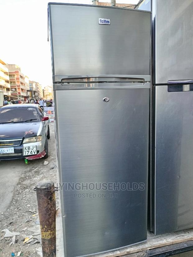 Ohms 215L Two Door Fridge,Used Clean - main view