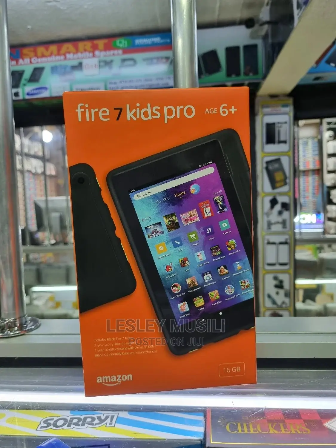New Amazon Fire 7 Kids Pro 32 GB Black