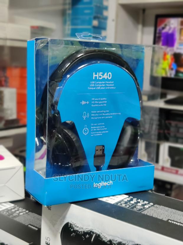 Logitech H540 USB Computer Headset - main view