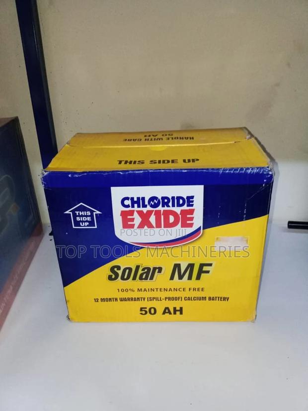 Chloride Exide 50ah Solar Mf Battery Drycell - thumbnail 3