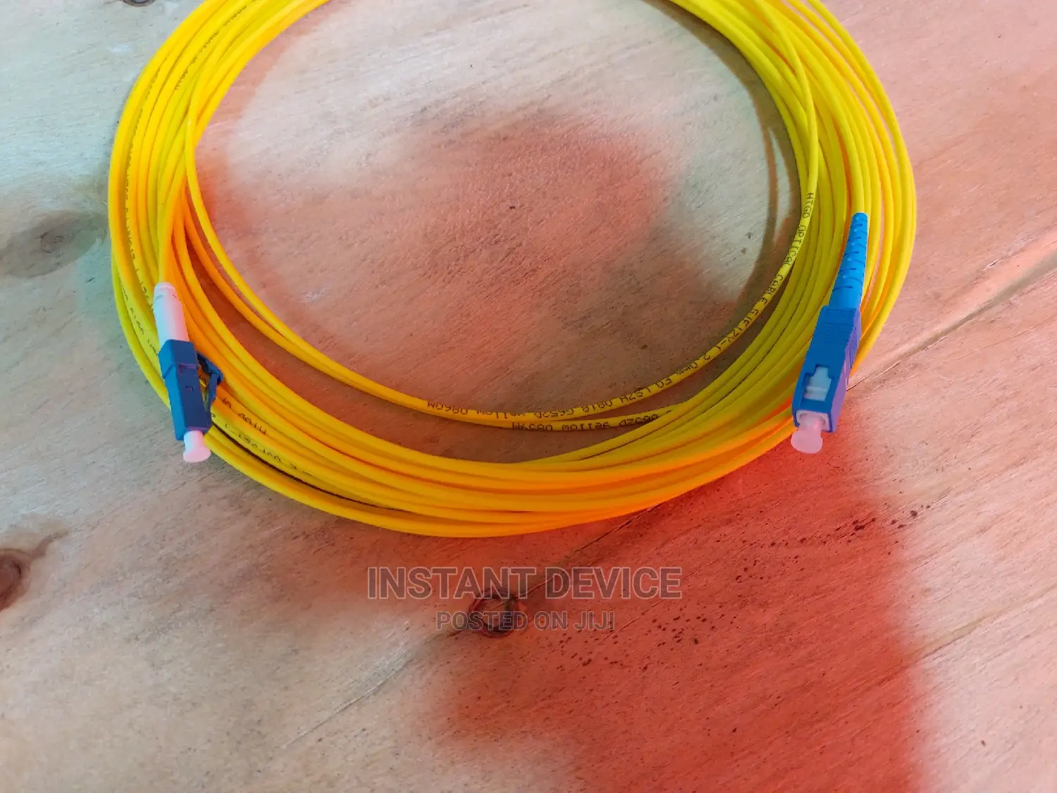 Fiber Patchcord Single Mode Simplex LC To SC 15 Meters