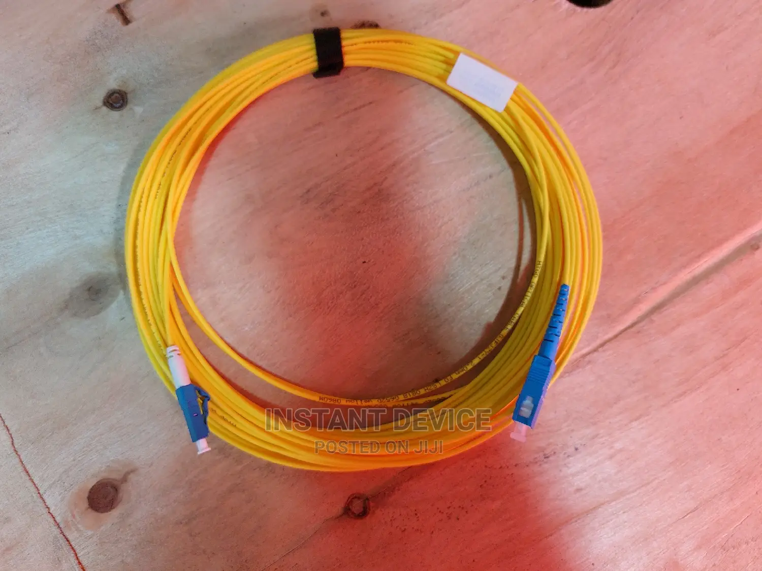 Fiber Patchcord Single Mode Simplex LC To SC 15 Meters