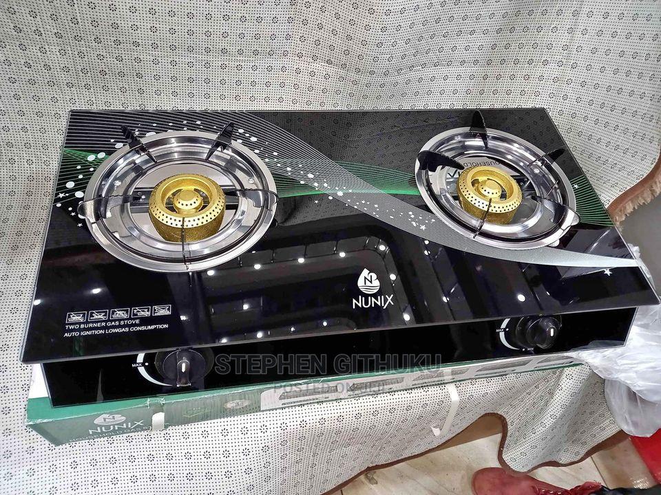 Nunix Cooker 2 Burner Glass Top in Nairobi Central Kitchen Appliances