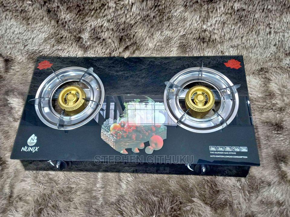 Nunix Cooker 2 Burner Glass Top in Nairobi Central Kitchen Appliances