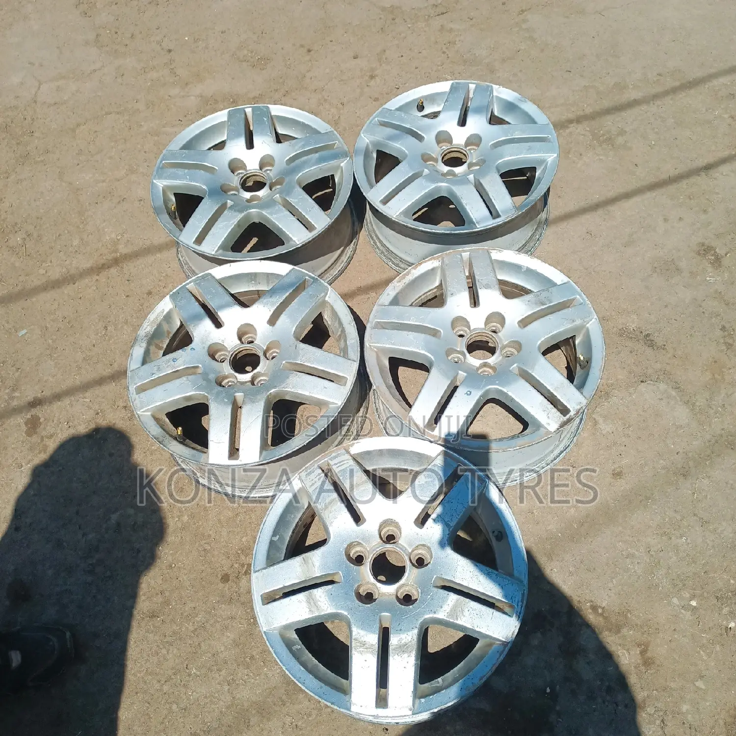 VW Sport Rims Size 15 Set of 4pcs