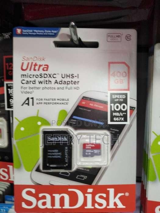 Sandisk - Ultra 400GB Microsdxc UHS-I Memory Card - main view