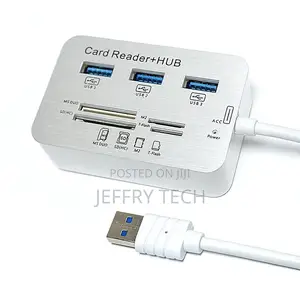 7 in 1 USB 3.0 3.1 and 3 Ports USB Hub Combo MS/ M2/ SD/TF C