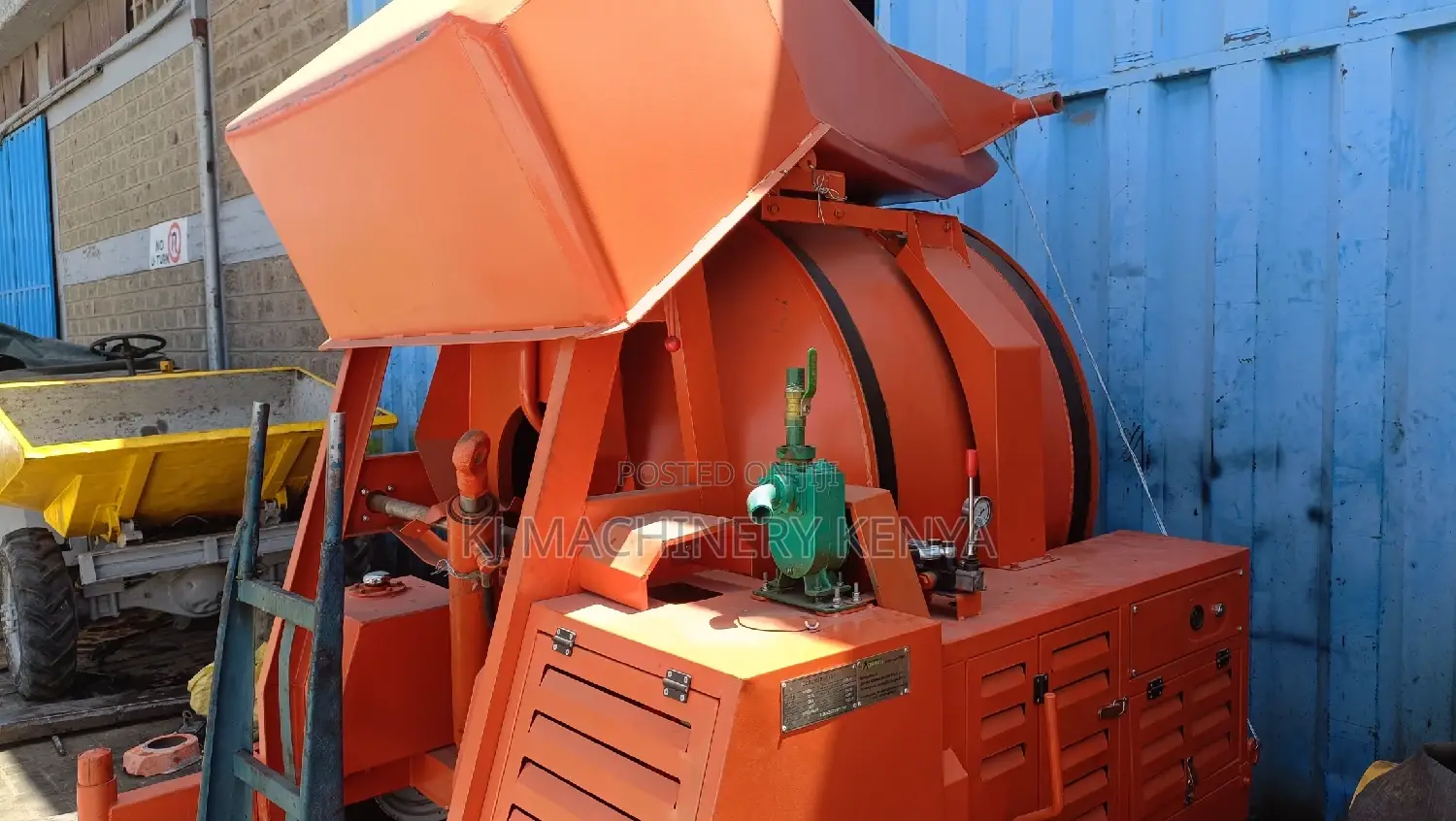 Hydraulic Loading Concrete Mixer