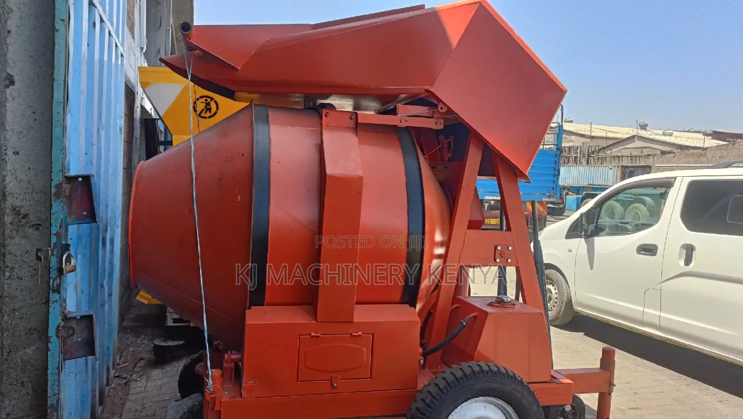 Hydraulic Loading Concrete Mixer