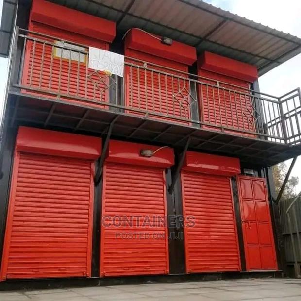Containers With Five Shops - main view