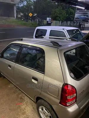 2pcs Set Roof Rails Silver Black
