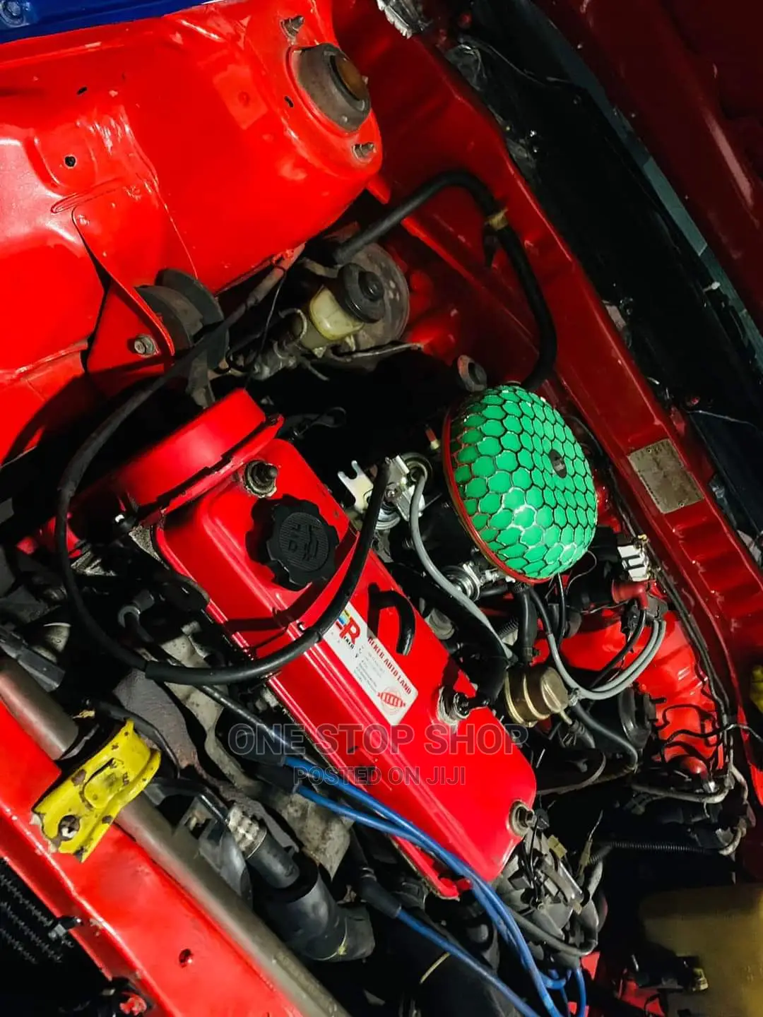 Car Fitted With Mushroom Air Filter