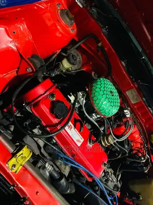 Car Fitted With Mushroom Air Filter