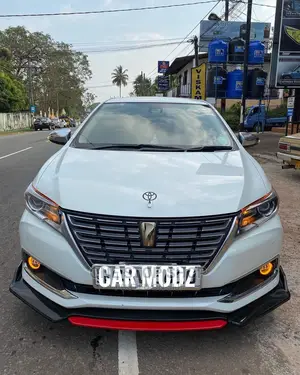 Toyota Car Fitted With Universal Adjustable Side Skirt