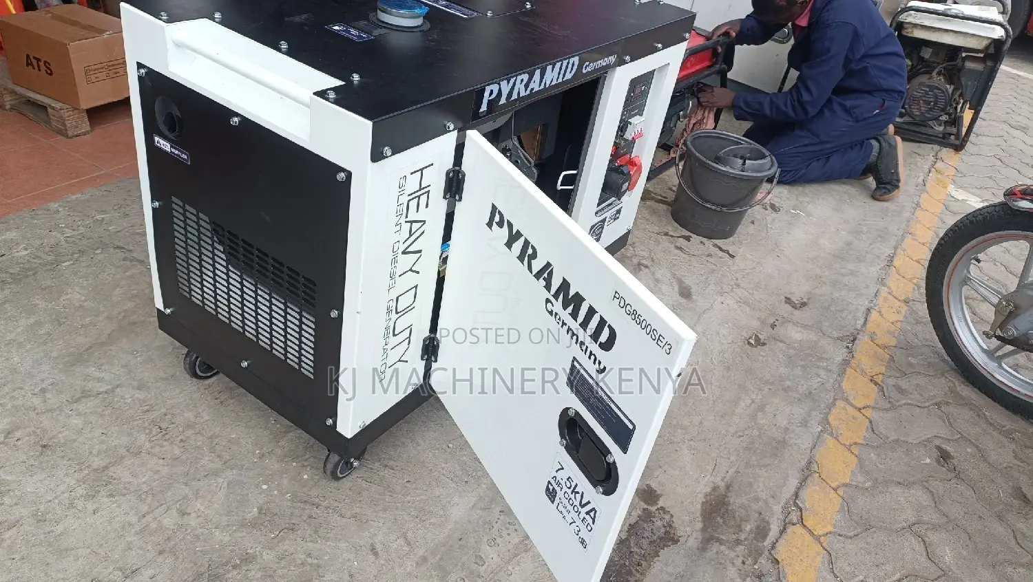 7.5kva Three Phase Automatic Generator