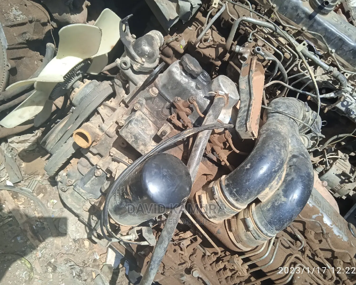 Insurance Sulvage Clean Working Condition Engines for Isu