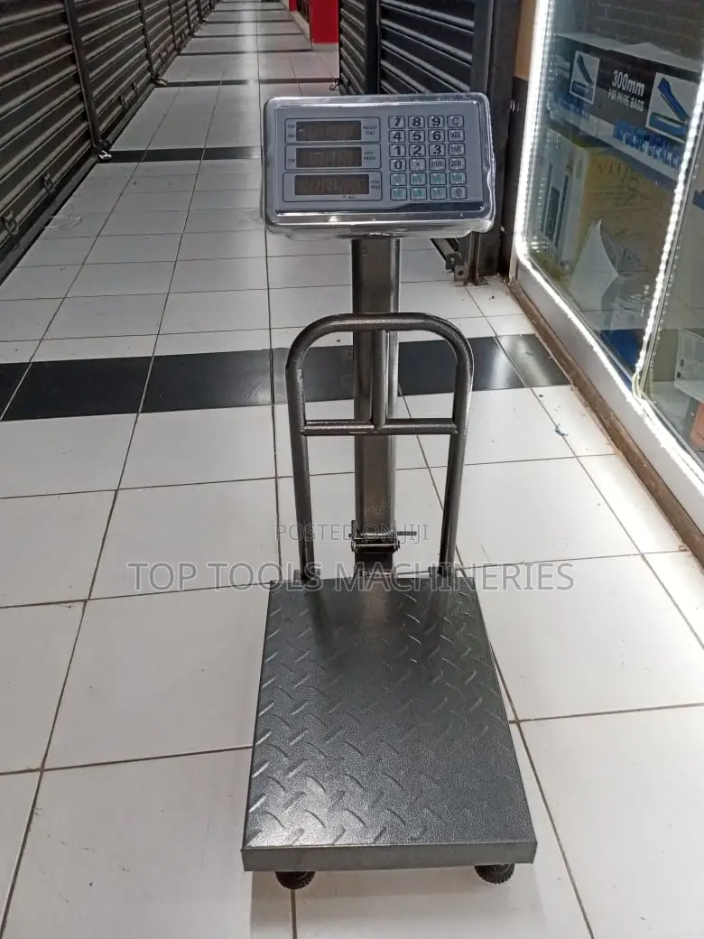 Digital Weighing Scale 150kg Small Base With Grid