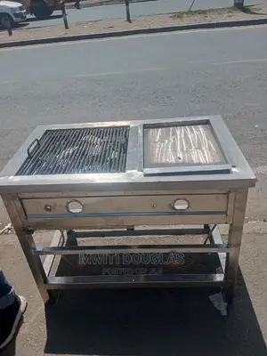 Lava Stones Gas Grill and Griddle Pan Jiko