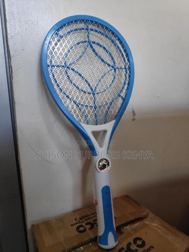 Electric Mosquito Swatter Bat Racket Killer Insect Killer - thumbnail 2
