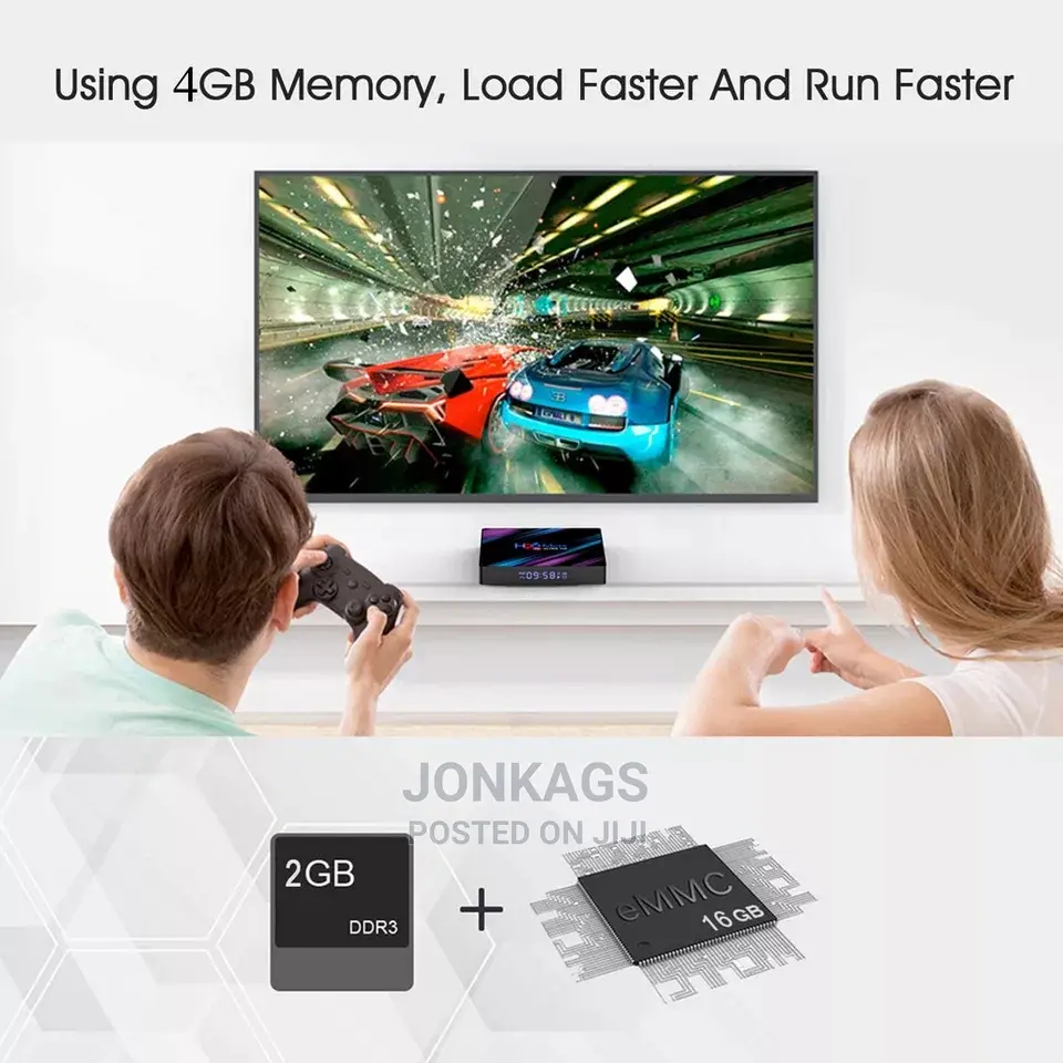 H96 Max Android Box 2GB , 16GB