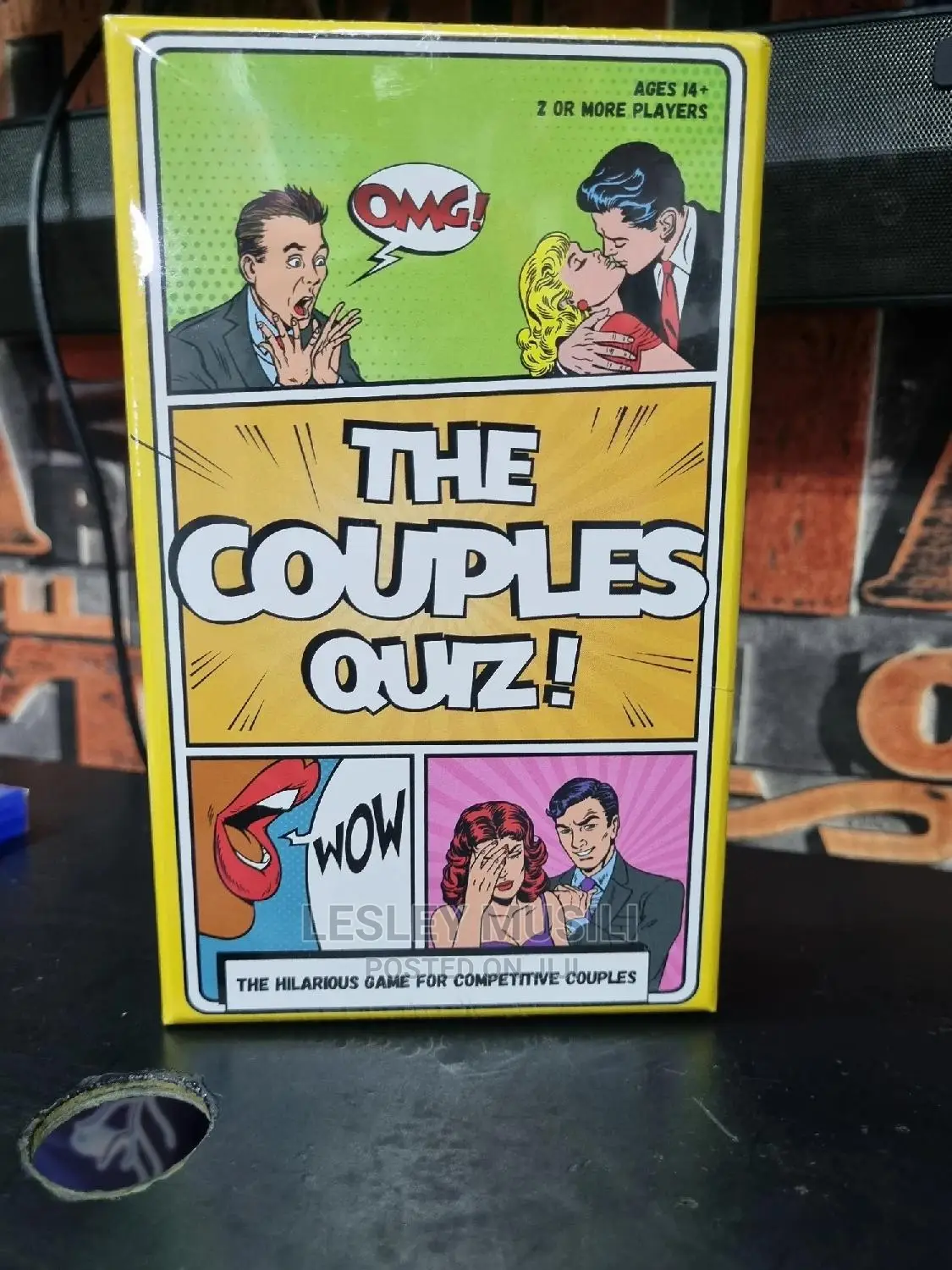 The Couples Quiz Card Game