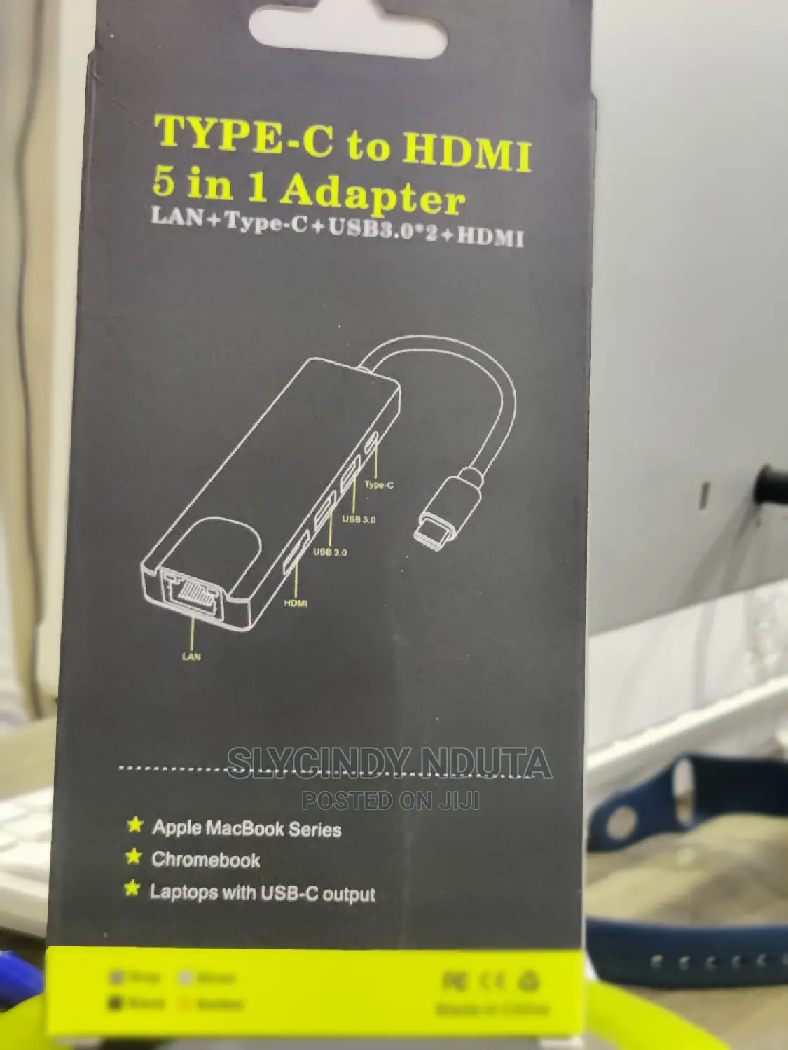 Type-C to HDMI 5 in 1 Adapter