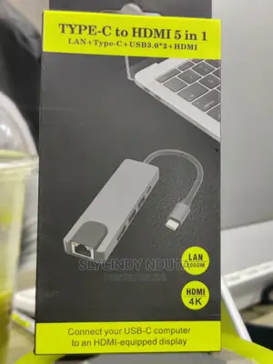 Type-C to HDMI 5 in 1 Adapter