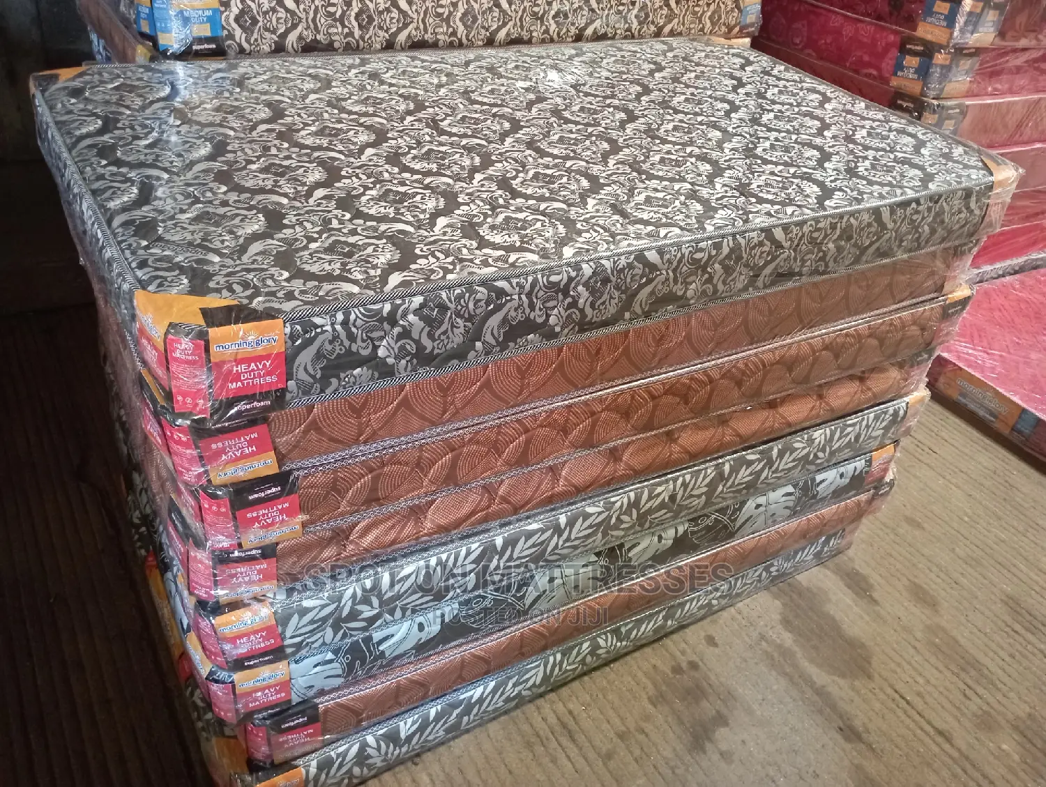 5by6 6" Heavy Duty Quilted Mattresses