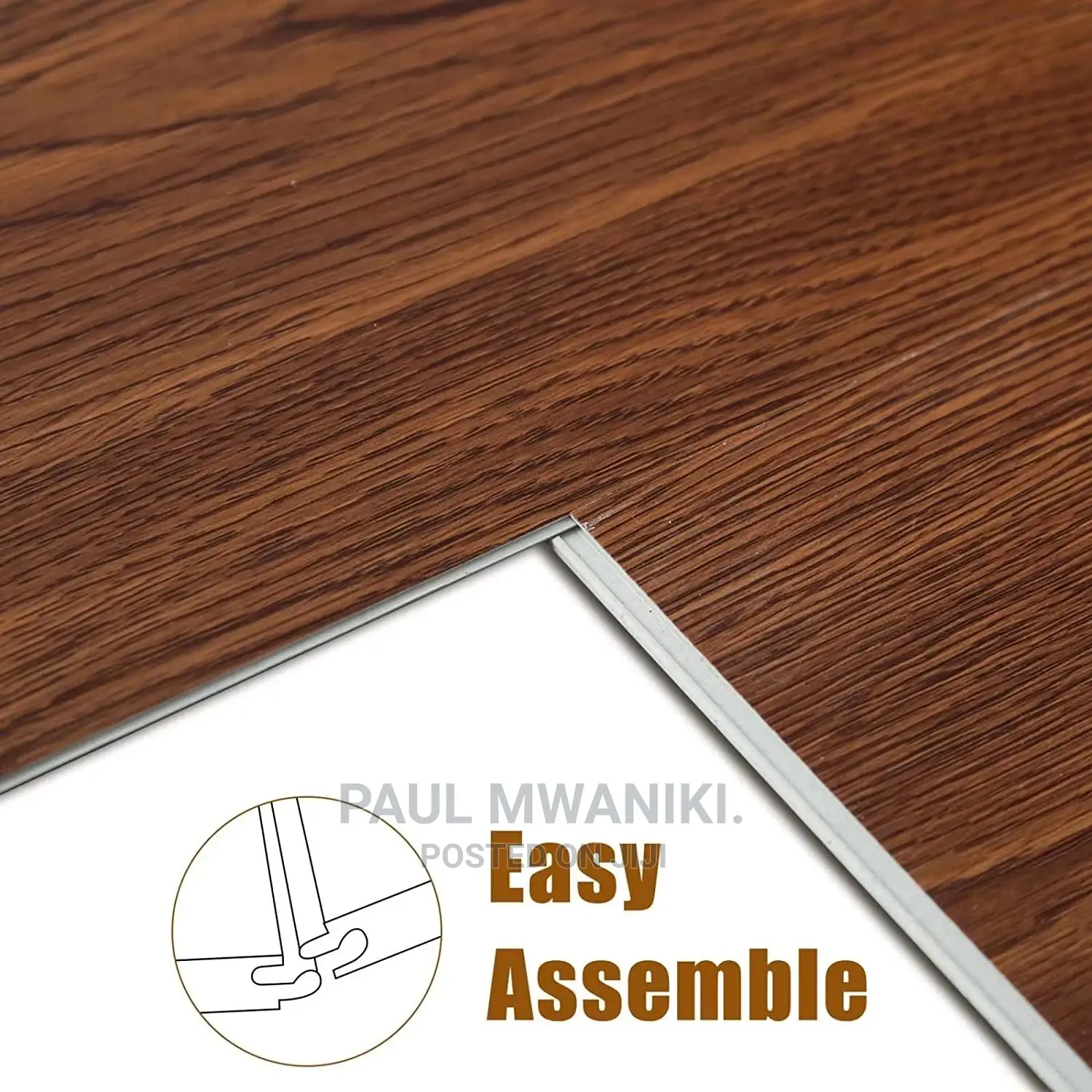 SPC Vinyl Plank Flooring, Water Proof Surface, Rigid Core.