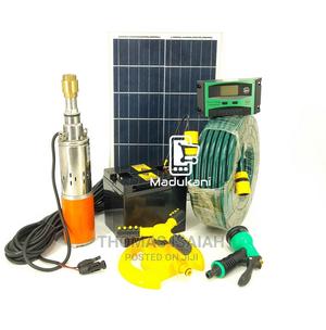 24V Complete Deep Well Pump Solar Irrigation Kit With Batter - thumbnail 2