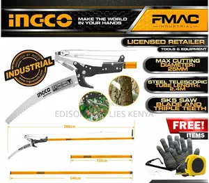 INGCO Extendable Tree Pole Saw Branch Cutter Trimmer Pruner