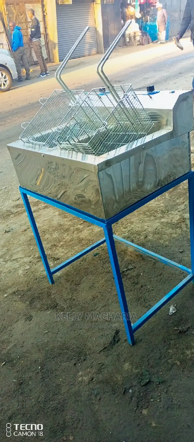 Commercial Double Chips Fryers in Nairobi Central Restaurant & Catering Equipment, Kelly