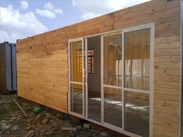 20ft Container Accommodation Unit With Exterior Cladding - main view