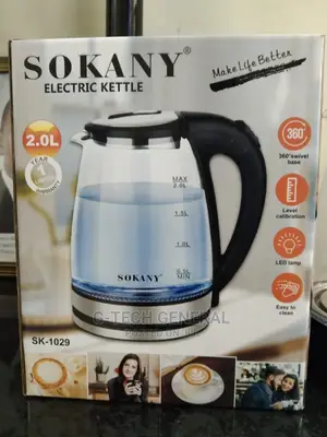 Sokany Glass Kettle 2l