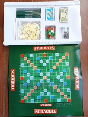 Scrabble Monopoly (2 Games in 1) Set
