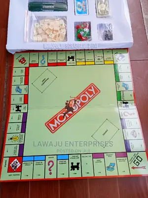 Scrabble Monopoly (2 Games in 1) Set