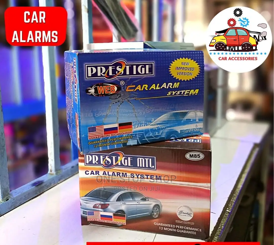 Original Prestige Car Alarm With Cut Out and Without