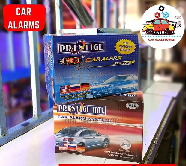 Original Prestige Car Alarm With Cut Out and Without