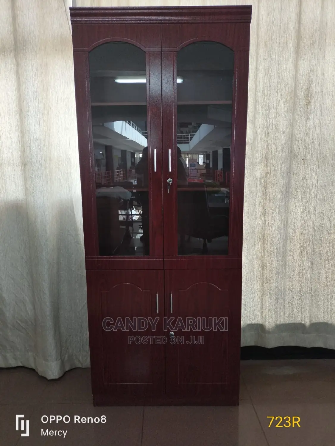 Spacious Wooden Office File Cabinet