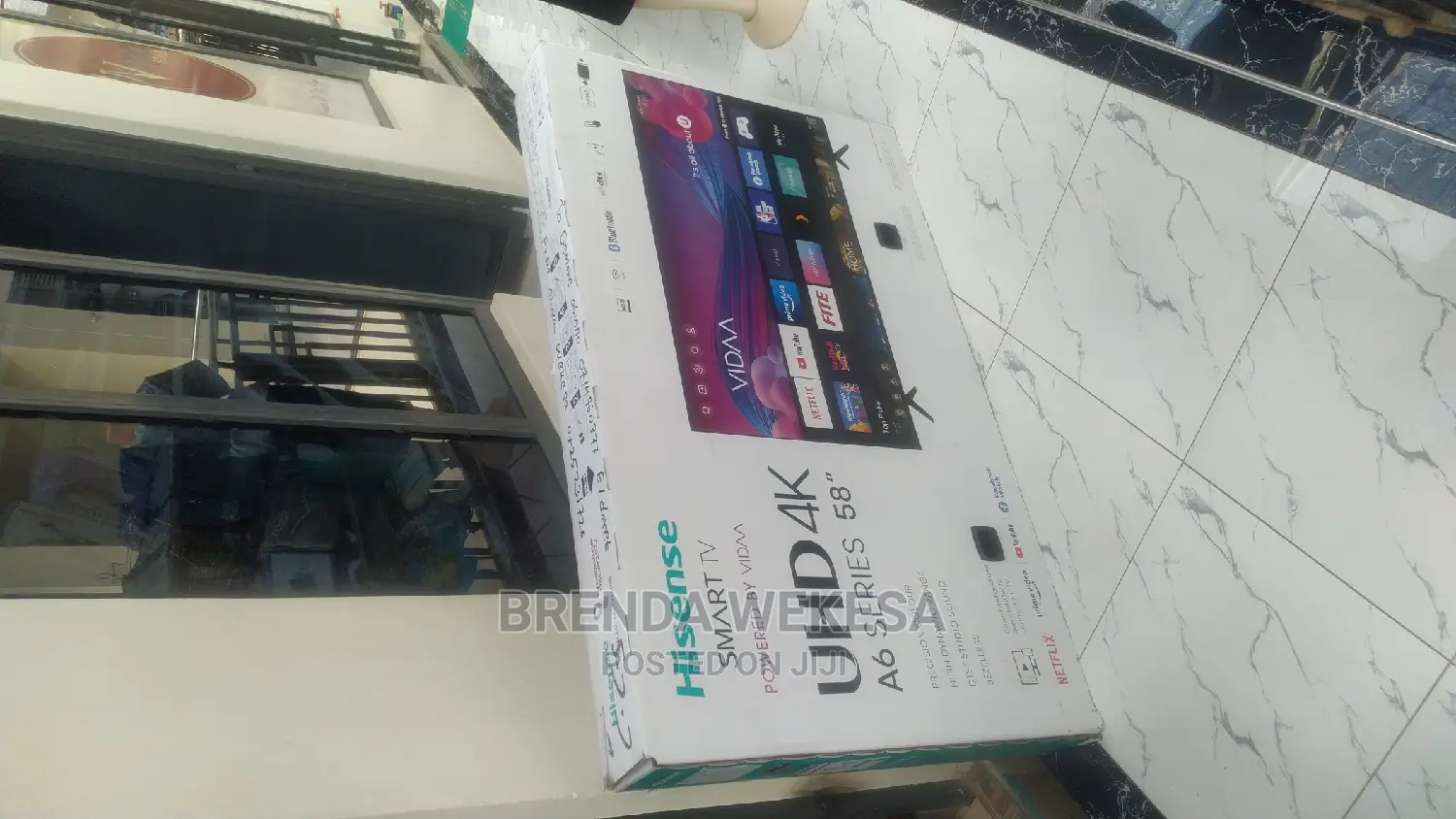58 Inch Hisense Smart Uhd – 58a6gken – Frameless